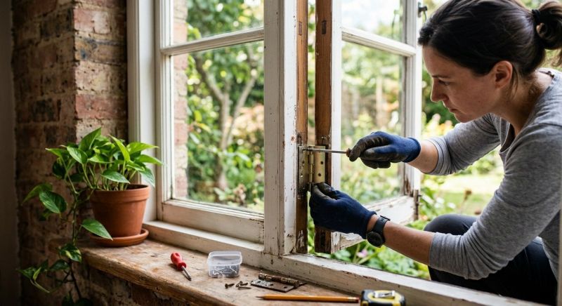 Window Hinge Repair in Overland Park, KS