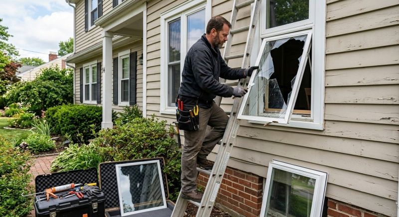 Damaged Window Repair in Alpharetta, GA