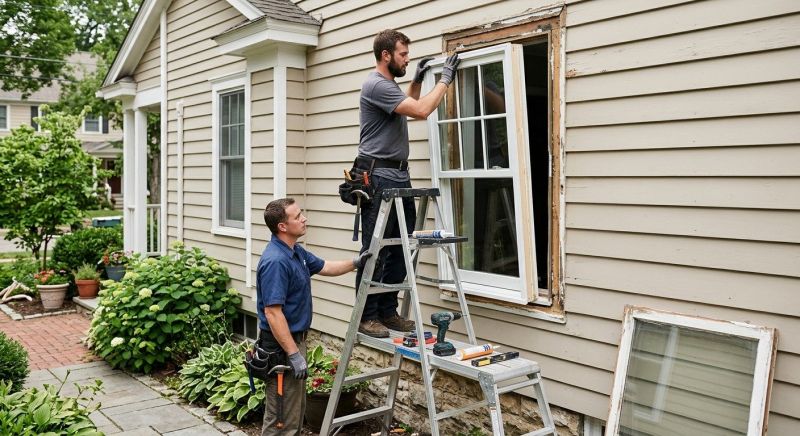 Hopper Window Repair in Olathe, KS