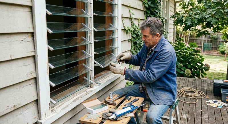 Louvre Window Repair in Kansas City, KS