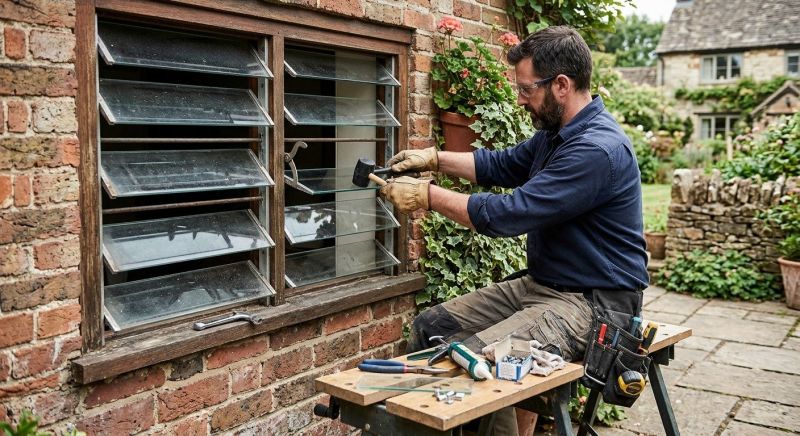 Louvre Window Repair in Overland Park, KS