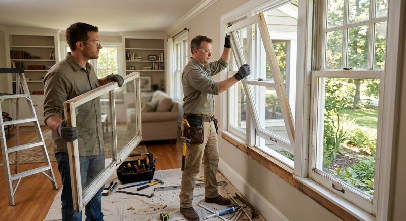 Sash Replacement in Kansas City, MO