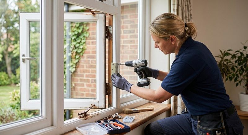Window Hinge Repair in Alpharetta, GA