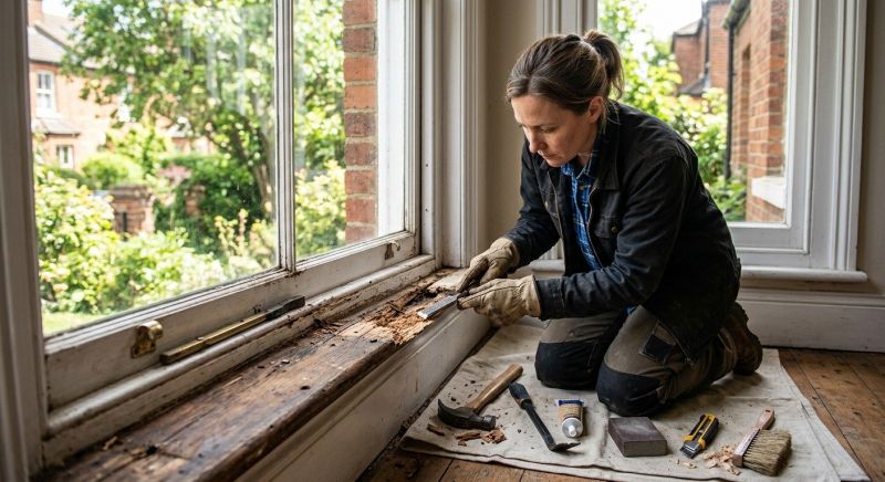 Window Sill Replacement in Littleton, CO