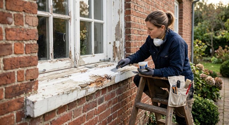 Window Sill Replacement in Kansas City, MO