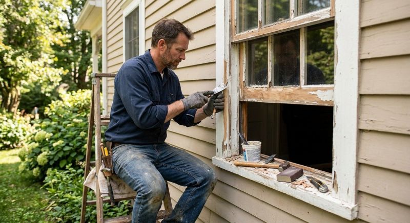 Wood Window Repair in Overland Park, KS