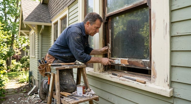 Wood Window Repair in Kansas City, KS